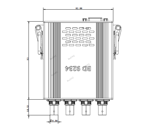 BD 9234产品尺寸图